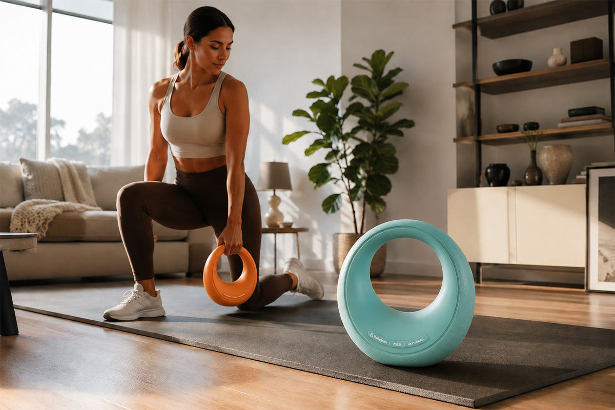 How Soft Leather Kettlebells Solve Apartment Workout Noise and Floor Worries