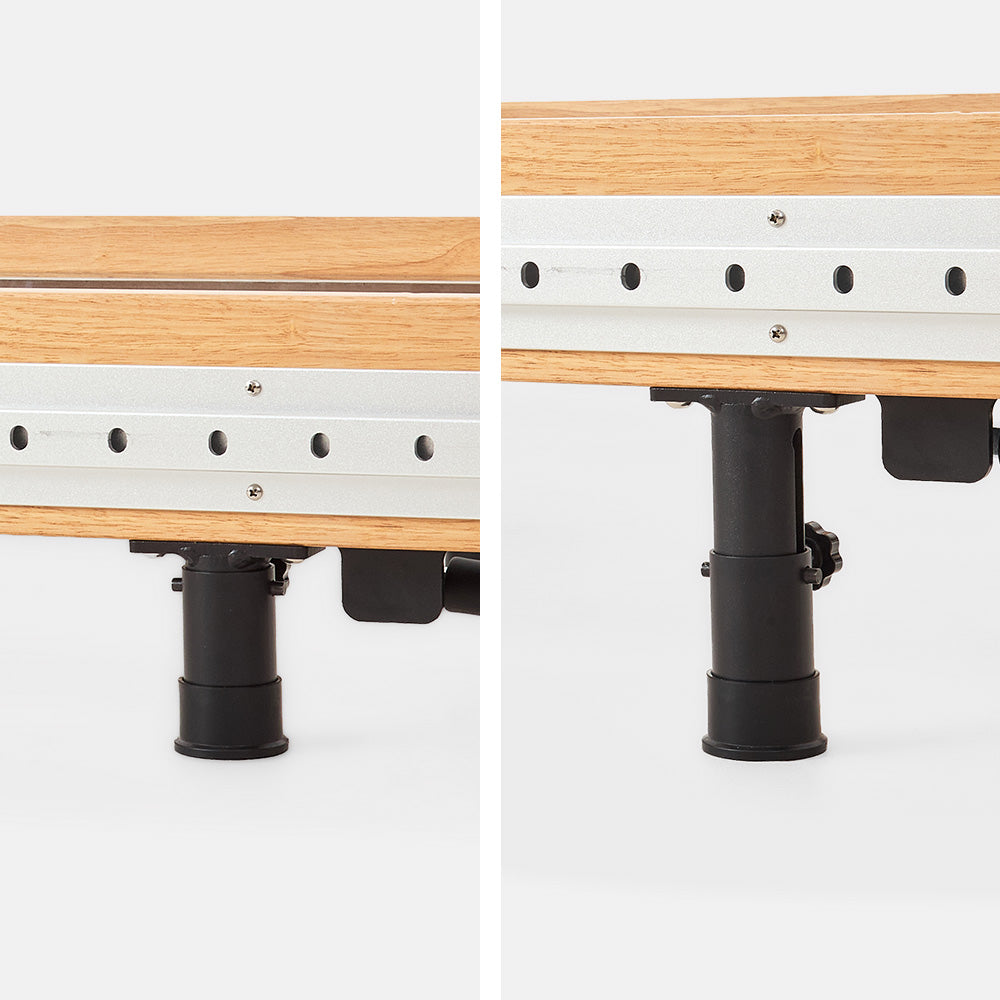 Prime Adjustable Wooden Foldable Pilates Reformer