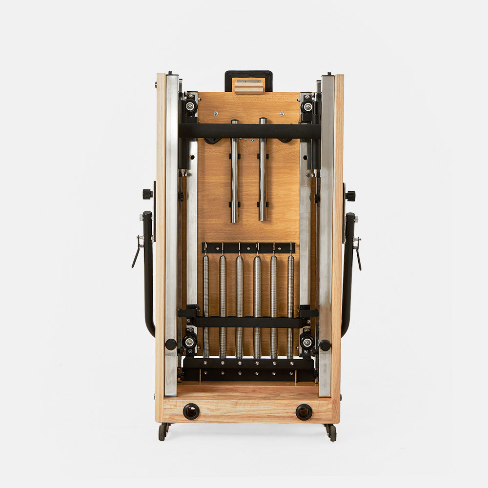 Prime Adjustable Wooden Foldable Pilates Reformer