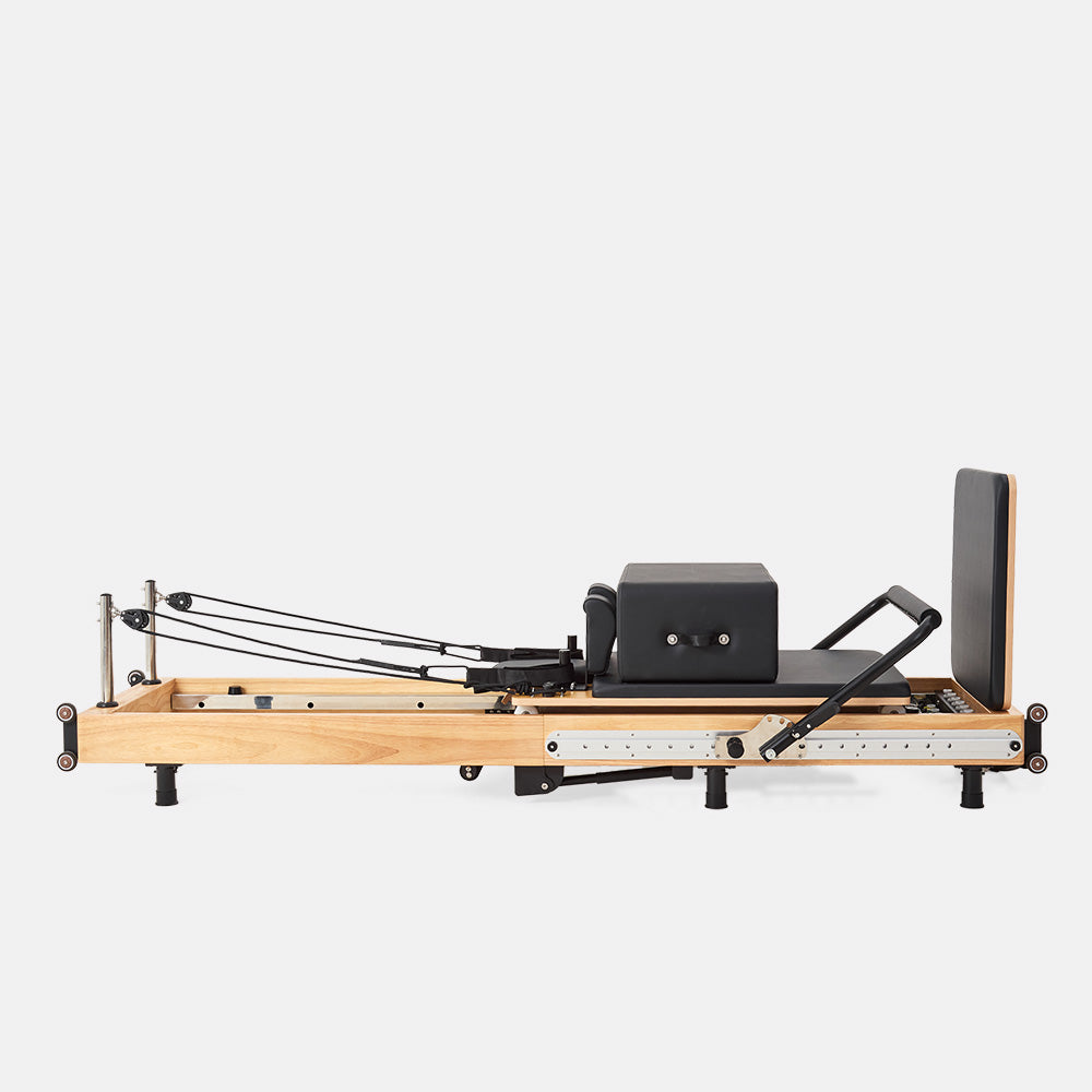 Prime Adjustable Wooden Foldable Pilates Reformer