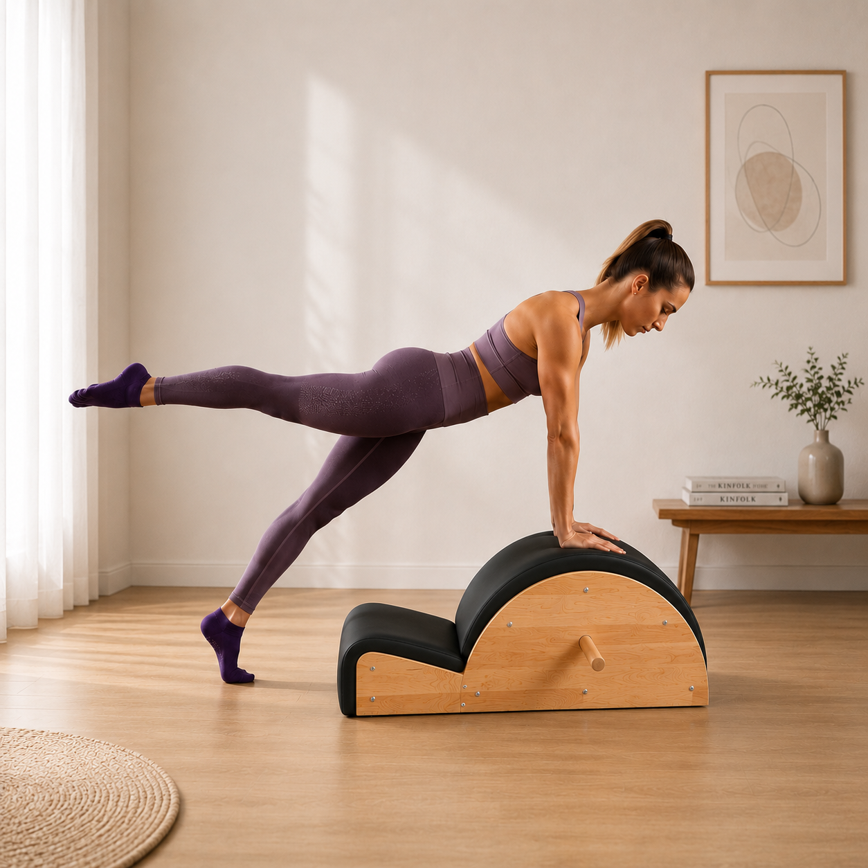 Bereform Ergonomic Wooden Pilates Spine Corrector