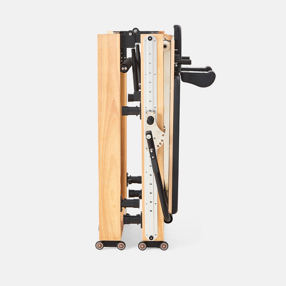 Prime Adjustable Wooden Foldable Pilates Reformer