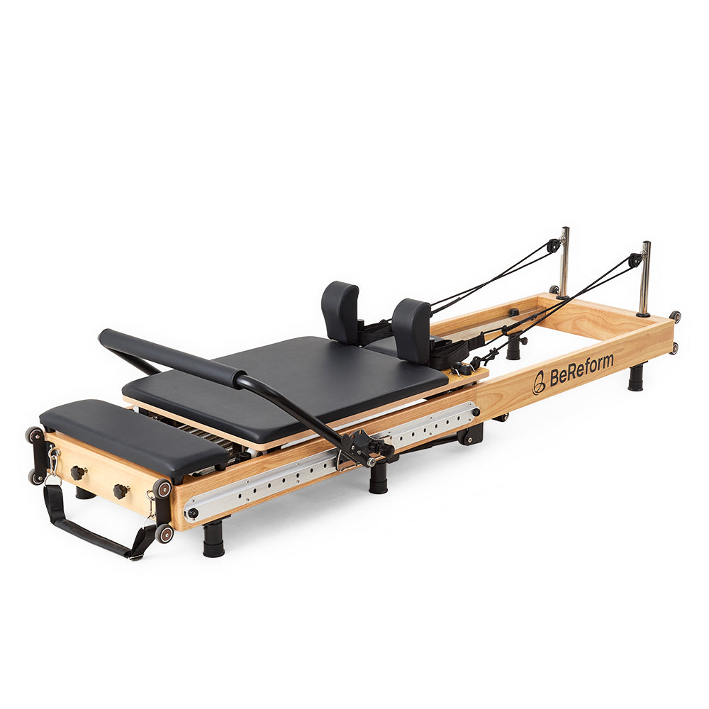 Prime Adjustable Wooden Foldable Pilates Reformer