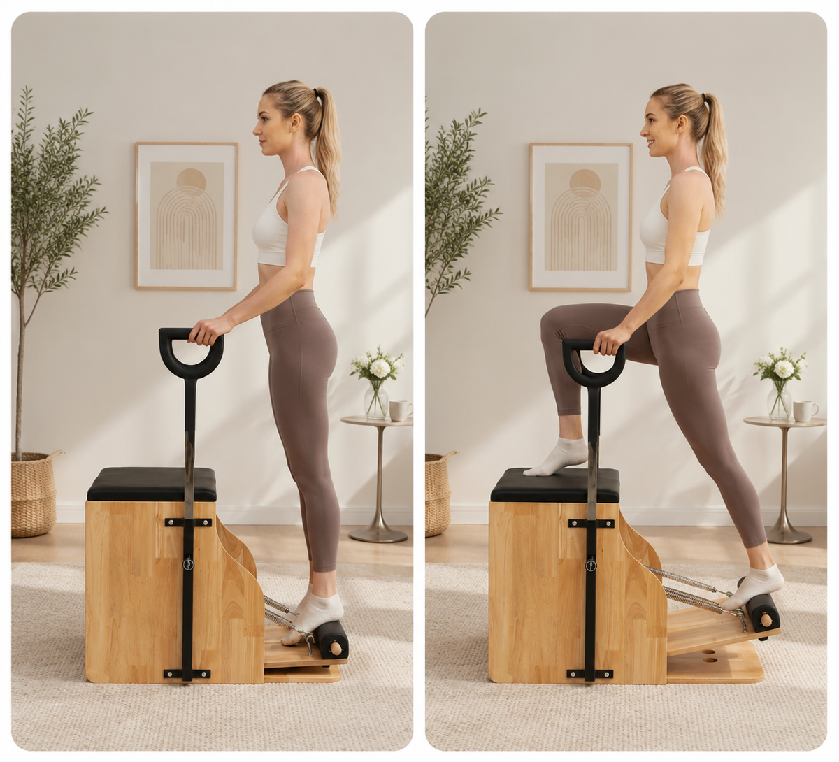 BeReform Rubberwood Frame Pilates Wunda Chair