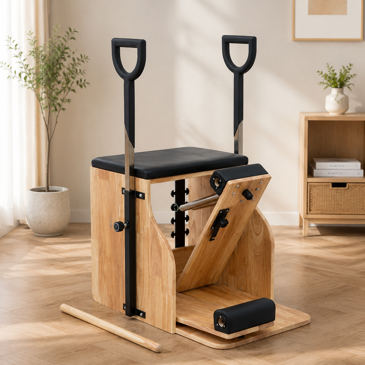 Bereform Rubberwood Frame Pilates Wunda Chair