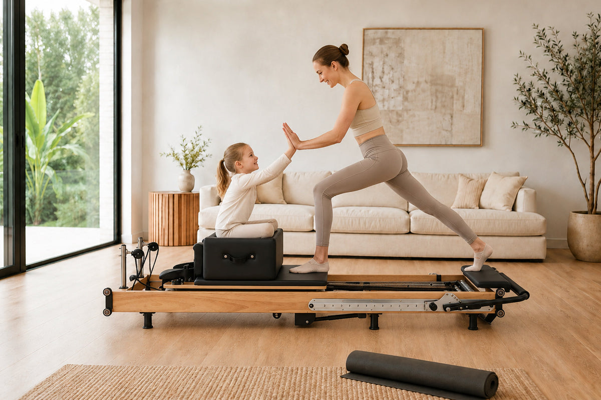 How to Elevate Your Home Pilates: Moving Beyond the Mat to a Premium Wooden Reformer
