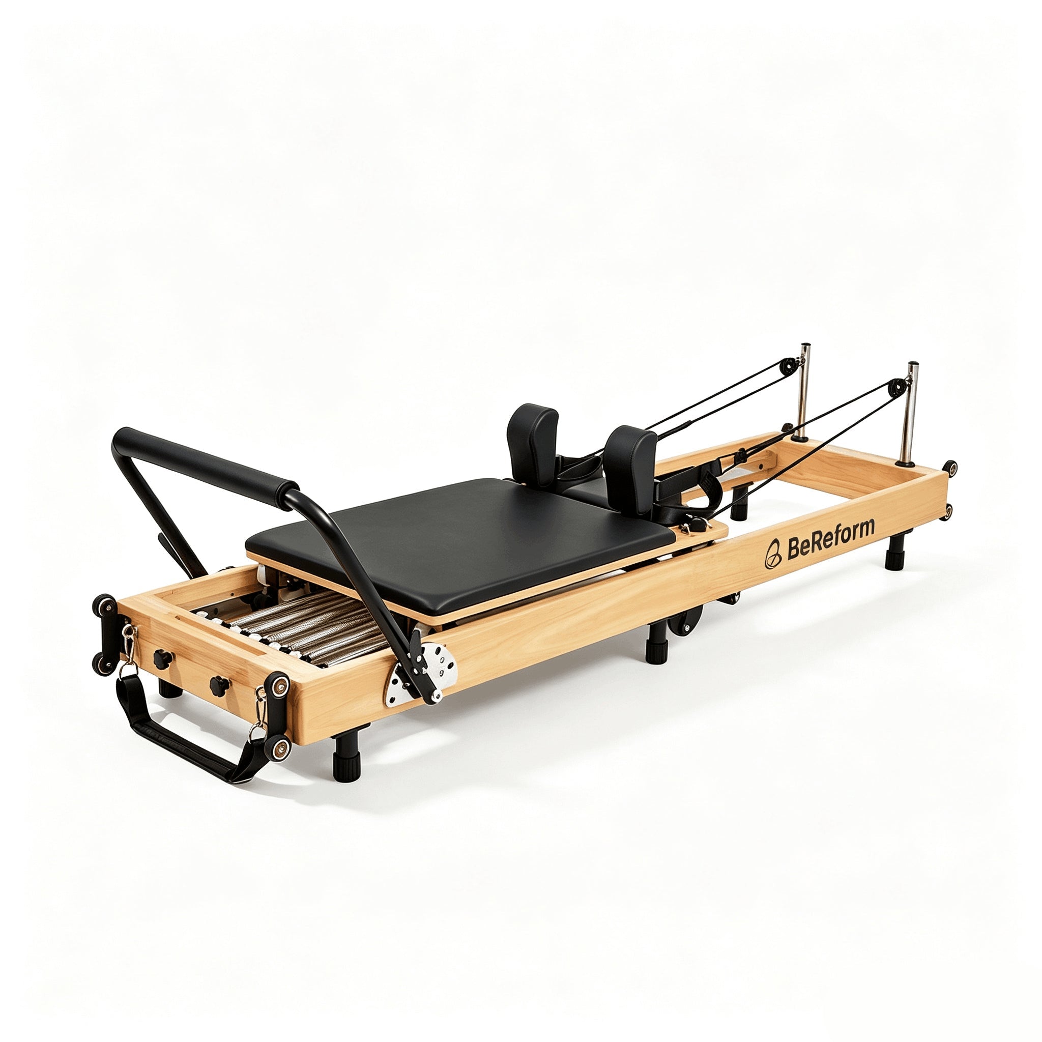 Flow Wooden Foldable Pilates Reformer for Home